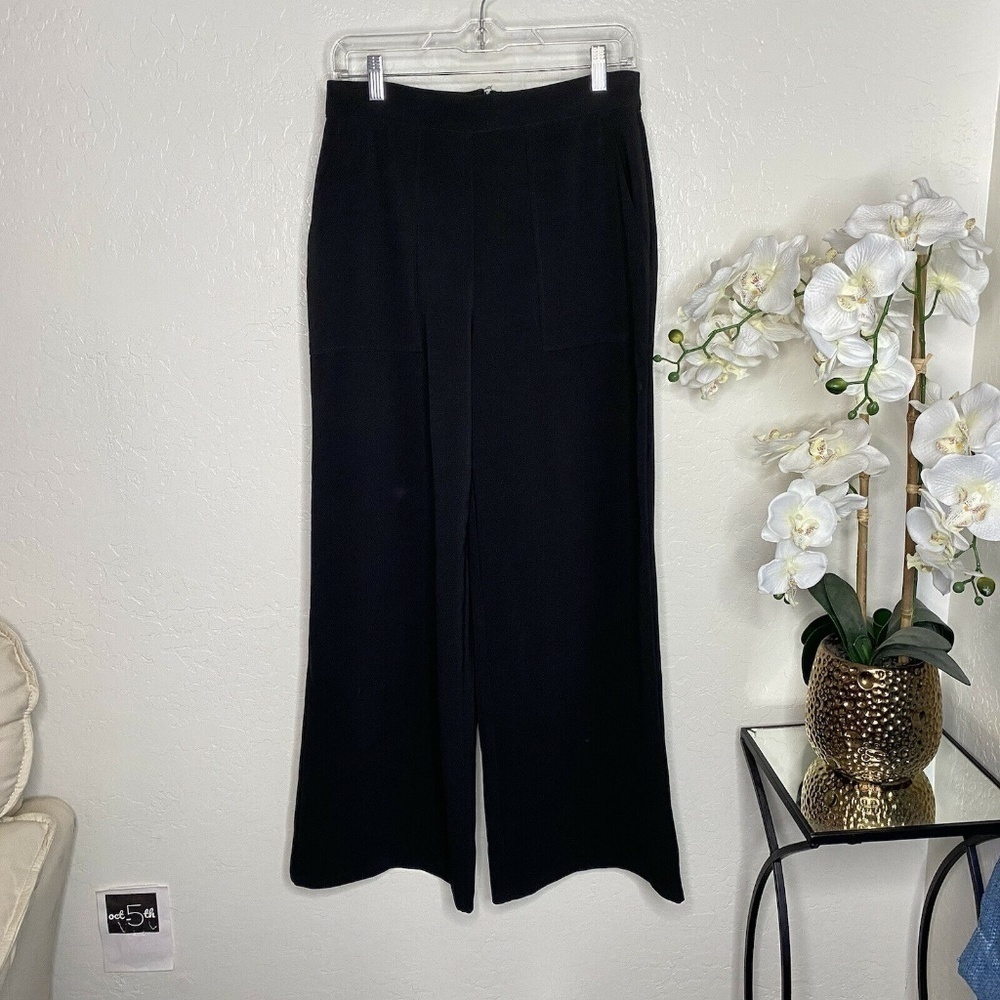 Forever 21 Womens Wide Leg Black Pants Size Small